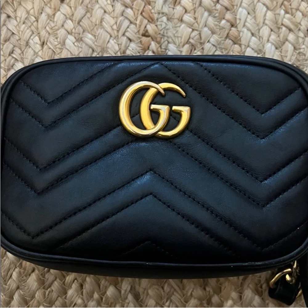Gucci Marmont Bag Small Black - Picture 2 of 12